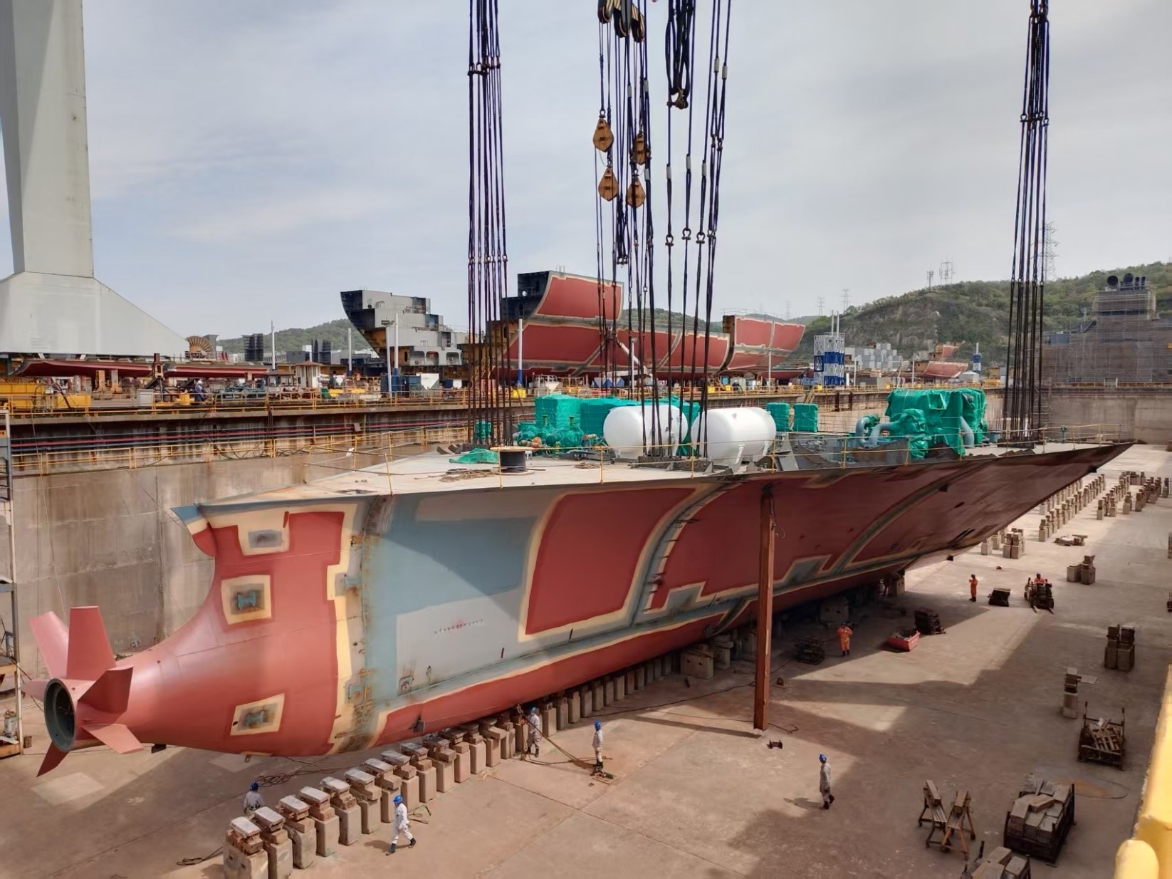 常石造船中國基地，以全球首艘甲醇燃料 5900TEU 型集裝箱運(yùn)輸船挑戰(zhàn)嶄新的未來